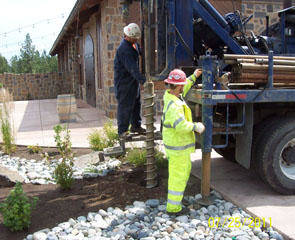 Residential geotechnical drilling