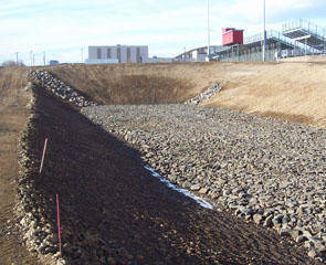 Storm water lagoon design & construction